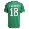 Mexiko A.GUARDADO 18 Matchtröjor Hemma Fotbollströja VM 2022
